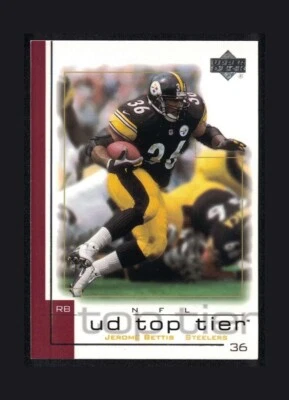 2001 Upper Deck UD Top Tier - Jerome Bettis #134 - Image 1 of 3