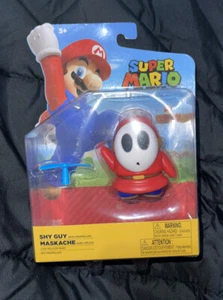 Figura Jakks Nintendo Super Mario Red Shy Guy 4 pulgadas con hélice regalo - Imagen 1 de 2