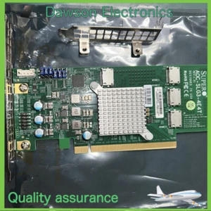Supermicro AOC-SLG3-4E4T 4 Port NVMe PCIE X16 - Picture 1 of 3