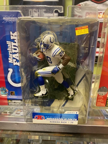 Marshall Faulk Series 7 McFarlane Figurine Cover