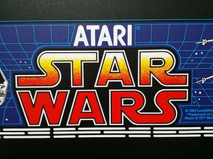 STAR WARS Marquee Screen Printed from the Original ATARI Films - PA EXCLUSIVE! - Picture 1 of 1
