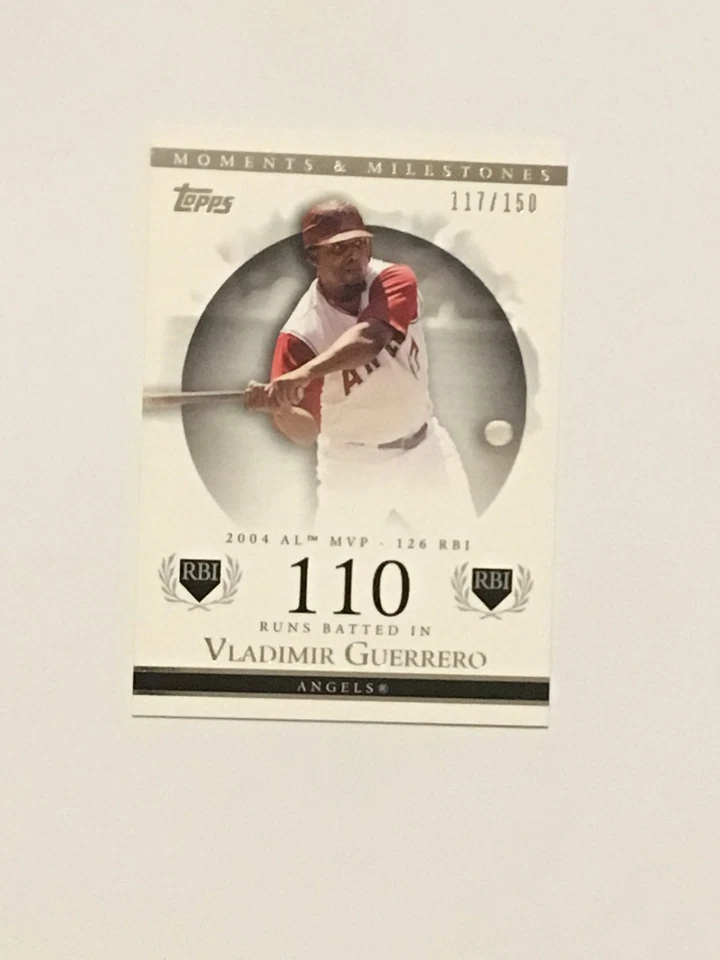 Moments & Milestones Vladimir Guerrero 117/150 2007 Foto 1 de 1