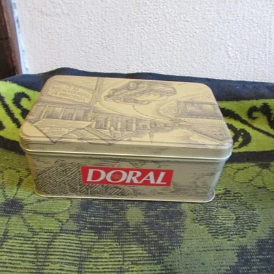 *** Nuevo Doral Bienvenido a Tobaccoville Lata y Caja Sellada de Coincidencias. *** Foto 1 de 2