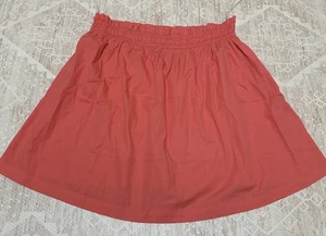 Free People arancione preppy boho casual donna taglia grande cotone - Foto 1 di 8