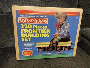 Vintage 1988 Toys N Things 220 pc Frontier Building sets - L220 - Picture 1 of 12
