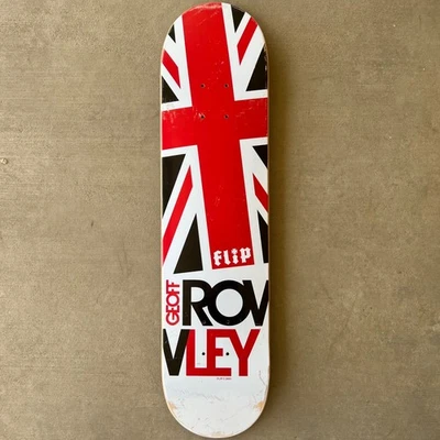 2005 Flip Geoff Rowley Vintage Skateboard Deck Arto Saari Tom Penny Ali Boulala - Image 1 of 4