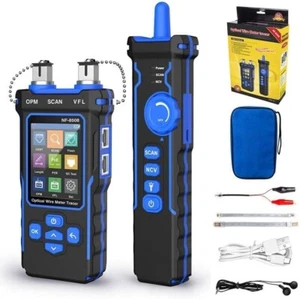 Network Cable Tester with Optical Power Meter VFL RJ11 RJ45 Cable Toner Etherne - Picture 1 of 9