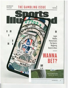 SPORTS ILLUSTRATED MAGAZINE September 2021 - The Gambling Issue Legal Mobile - Picture 1 of 1