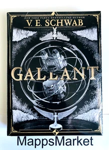 SIGNED Gallant V.E. SCHWAB 1st/1st (2022, HC) OWLCRATE EXCLUSIVE ~ SPRAYED EDGES - Picture 1 of 12