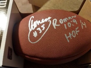 aeneas williams Autographed Football JSA Cert - Picture 1 of 2