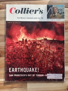 VTG Collier's Magazine March 30 1956 Earthquake San Francisco's Day of Terror - Picture 1 of 8