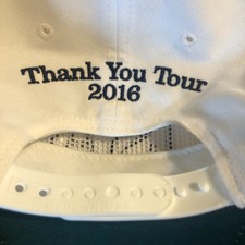PRESIDENT DONALD TRUMP OFFICIAL WHITE USA 45 HAT 2016 THANK YOU TOUR VERY RARE