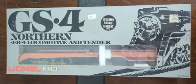LIONEL HO #4454 Southern Pacific Daylight GS-4 Northern 4-8-4 Loco & Tender - Image 1 of 4