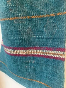 Vintage Südamerikanische Peru Flachgewebe Wolle Markttasche Kelim Beuteltasche Markttasche - Bild 1 von 12