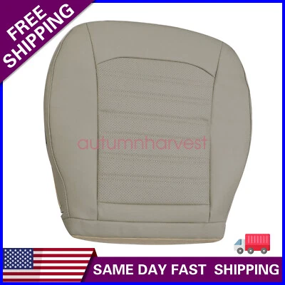 Compatível com 2013 2014 2015 2016 2017 Ford Fusion Sedan tampa de assento inferior de passageiro bronzeado - Imagem 1 de 4