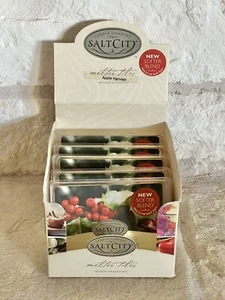 Salt City Candle Company APPLE ERNTE Schmelzer Fliesen Barren 3oz eingestellt RAR! - Bild 1 von 3