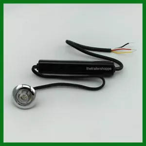 Lente Maxxima M09370BCL Azul Transparente 1 LED Estroboscópico Advertencia Auxiliar 1" Micro Redondo - Imagen 1 de 2