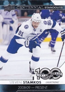 STEVEN STAMKOS 2017-18 17-18 UPPER DECK 1 CENTENNIAL STANDOUTS #CS-60 TAMPA BAY - Picture 1 of 1