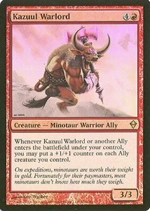 MTG - Zendikar - Kazuul Warlord - Foil - Picture 1 of 1