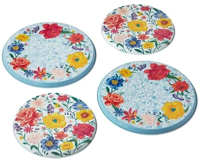 Pioneer Women Brillant Blooms 4pc Stove Burner Covers - Image 1 of 4