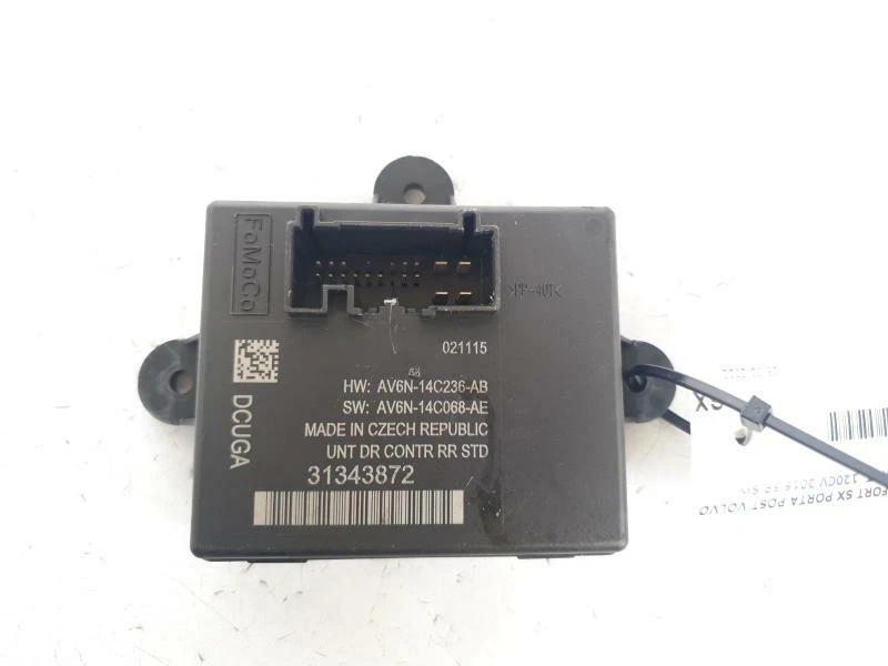 31343872 CENTRALINA COMFORT SX PORTA POST VOLVO V60 I (1°SERIE) 2.0 D 16V AUT 12 - Immagine 1 di 1