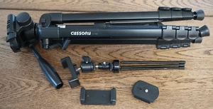 Kamera Stativ Kamerastativ , Cassory CC-T60 Stativ , + Handy Stativ - Zdjęcie 1 z 5