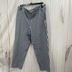 Talbots Women’s 12 Gingham Chino Pants Ankle - Picture 1 of 5