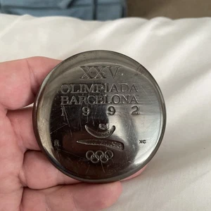 Spain, Medal, XXV Olympiada, Barcelona, 1992, Madrid, Silvered bronze - Picture 1 of 5