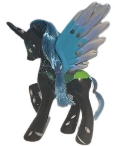 My Little Pony G4 Spazzolabile Queen Chrysalis Changeling Nero Blu MLP Unicorno - Foto 1 di 9