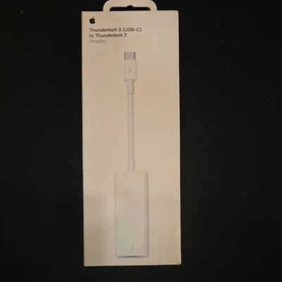 Adaptador Apple Thunderbolt3 a Thunderbolt2 MYH93AM/A ¡NUEVO! Precintado Foto 1 de 3