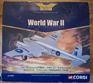 Corgi Aviation AA32806 DH Mosquito Bangkok 1945 Diecast Model - Picture 1 of 7