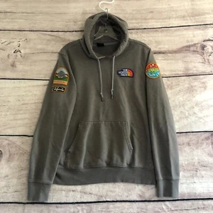 Felpa con cappuccio The North Face California uomo S grigia mai smettere di esplorare patch camp - Foto 1 di 13
