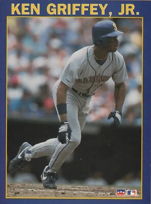 1989 Ken Griffey Jr Starline Greeting Card RC Rookie Seattle Mariners - Image 1 of 3