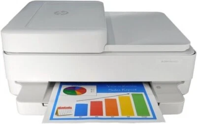 HP Envy Pro 6452 All-in-One Wireless Color Printer Copy. Scan. Fax *NO INK* - Image 1 of 3
