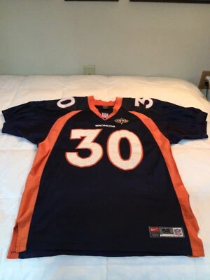 Auténtica camiseta de la NFL Pro Line, Nike Denver, Broncos Terrell Davis talla 52 Foto 1 de 4