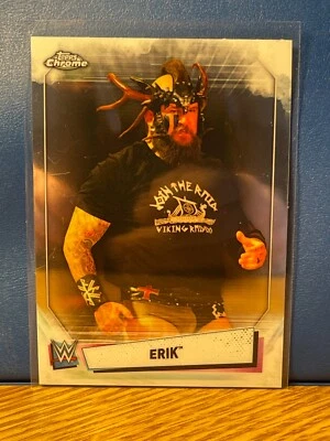 2021 Topps Chrome WWE #20 Erik - Image 1 of 2