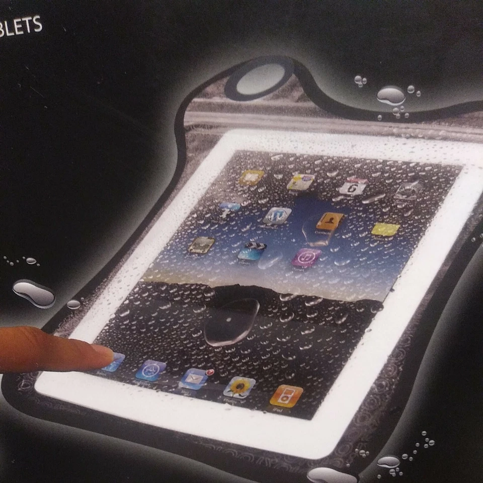 Protective Sleeve for iPad & tablet Cover Case water resistant keeps clean *NEW* - Image 1 of 4