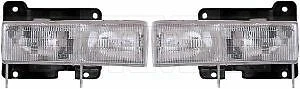 92-99 C1500 SUBURBAN 94-99 C1500 LH AND RH HEADLIGHT ASSEMBLY KIT DORMAN 1590120 - Image 1 of 1