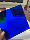 300 pièces feuille acrylique couleur transparente haute transparence panneau givré 64 x 64 x 3 mm