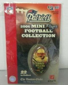 NFL New England Patriots Corey Dillon #28 Mini Players Football Collection 2006 - Picture 1 of 3
