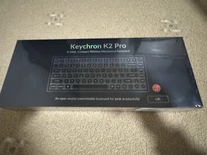 Brand new sealed Keychron K2 Pro 75% ISO-UK-Layout PBT KEYCAPS - Picture 1 of 13