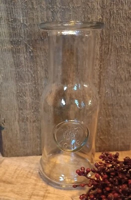 Kleine Dekoflasche / Vase LOVE  klar  17 cm  Clayre & Eef - Bild 1 von 3