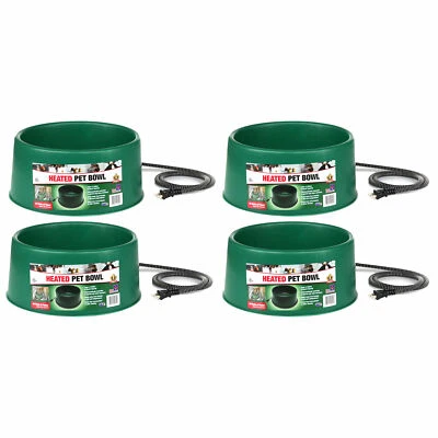 Farm Innovators P-60 1.5 Gallon Electric Heated Pet Water Bowl, 60 Watt, 4 Pack - Image 1 of 4