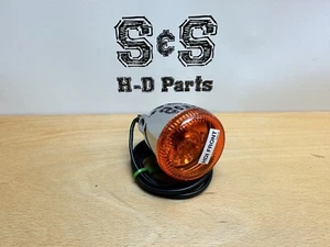 Genuine Harley-Davidson Front Indicator TURN SIGNAL Chrome Single 68975-00 - Picture 1 of 3