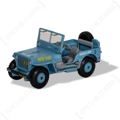 Military in Miniature (MiM) Willys Jeep Die Cast Display Model - Image 1 of 2