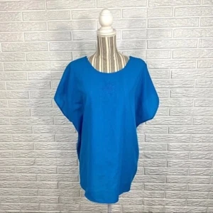 Vintage Lady Manhattan Lightweight Embroidered Top Size 22W/42 - Picture 1 of 6