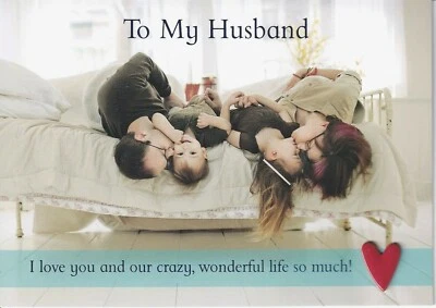 TARJETA PAPIRO DÍA DEL PADRE NIP (PRECIO DE VENTA SUGERIDO POR EL FABRICANTE $5,95) TARJETA VIDA DEL MARIDO (Q12) Foto 1 de 2