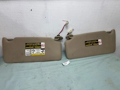 04-09 Lexus RX330 RX350 RX400h Parasol Conjunto Par Conductor Pasajero Foto 1 de 4