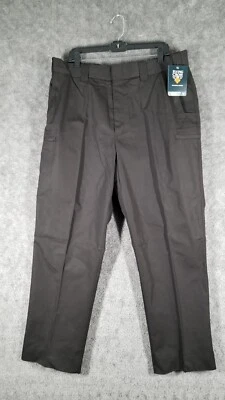 Flying Cross Men Sz 40R Police Uniform Pants Black FX57400 Class A Style Solid - Image 1 of 4