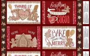 Baking Up Joy By Wilmington Prints - Red Placemat Panel #27702-312 - Picture 1 of 1